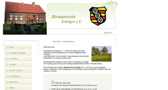 Desktop Screenshot of heimatverein-enniger.de