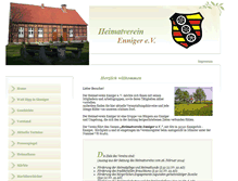 Tablet Screenshot of heimatverein-enniger.de